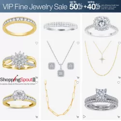 JCPenney Fine jewelery sale Upto 50% OFF